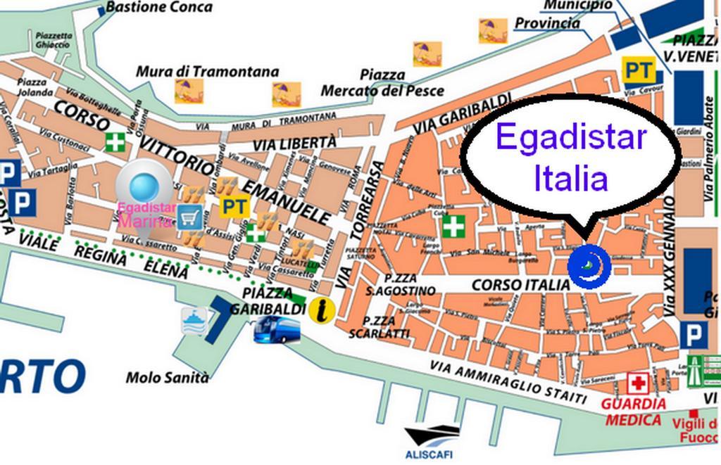 Trapani Egadistar Apartments Chambre photo